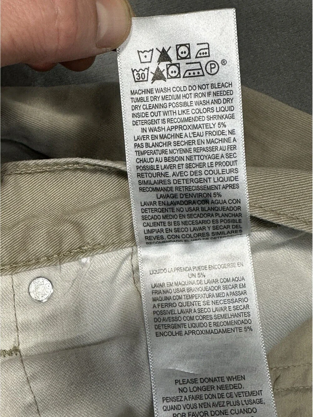 Levis tagged 38x29